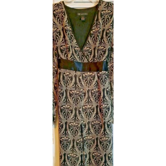 INC International Concepts Flowered Dress Women's Size 4 - Picture 1 of 3